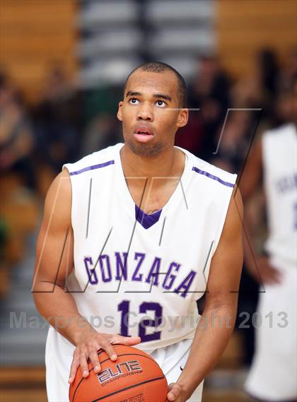 Thumbnail 2 in Neumann Goretti vs. Gonzaga (Les Schwab Invitational) photogallery.