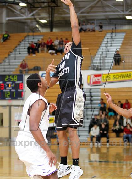 Thumbnail 1 in Neumann Goretti vs. Gonzaga (Les Schwab Invitational) photogallery.