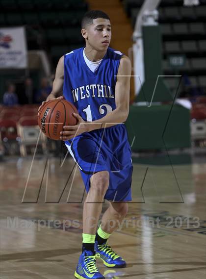 Thumbnail 3 in Babylon vs. Westhill (NYSPHSAA Class B Semifinal) photogallery.