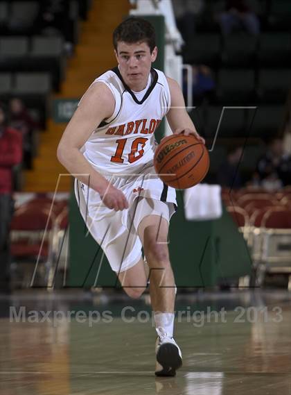 Thumbnail 1 in Babylon vs. Westhill (NYSPHSAA Class B Semifinal) photogallery.