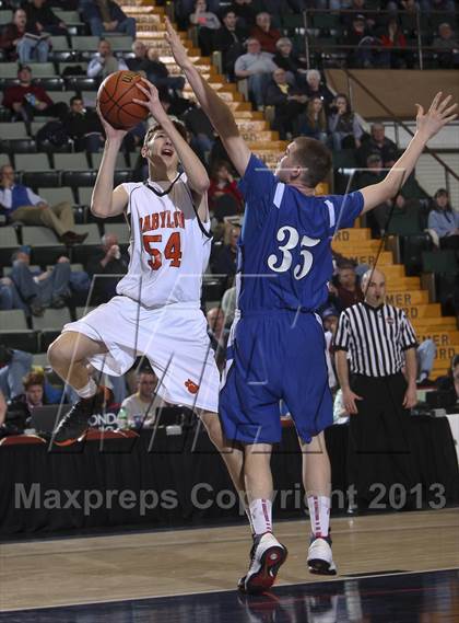 Thumbnail 1 in Babylon vs. Westhill (NYSPHSAA Class B Semifinal) photogallery.