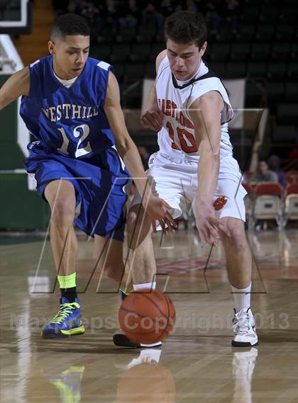 Thumbnail 3 in Babylon vs. Westhill (NYSPHSAA Class B Semifinal) photogallery.