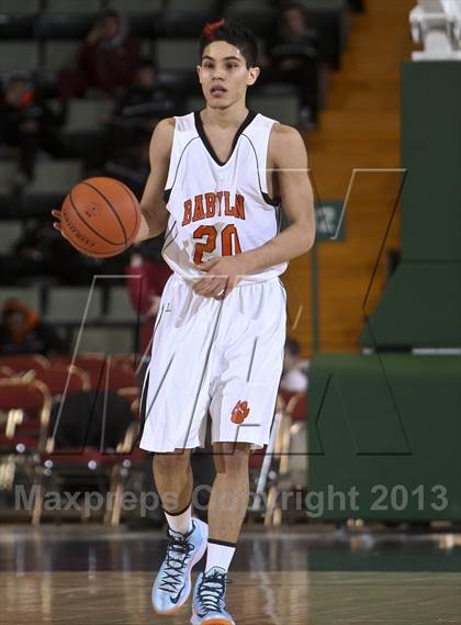 Thumbnail 1 in Babylon vs. Westhill (NYSPHSAA Class B Semifinal) photogallery.