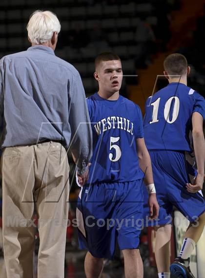 Thumbnail 2 in Babylon vs. Westhill (NYSPHSAA Class B Semifinal) photogallery.