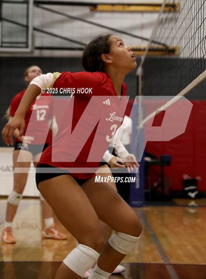 Thumbnail 2 in Orange Lutheran vs. Mountain View (Lancer Invitational) photogallery.