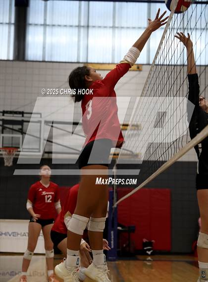 Thumbnail 3 in Orange Lutheran vs. Mountain View (Lancer Invitational) photogallery.