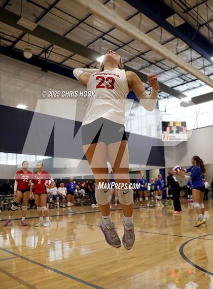 Thumbnail 2 in Orange Lutheran vs. Mountain View (Lancer Invitational) photogallery.