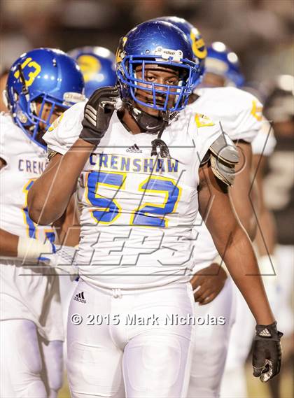 Thumbnail 3 in Narbonne vs. Crenshaw (CIF LA City Section Division I Final) photogallery.