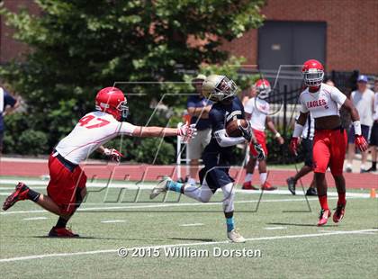 Thumbnail 2 in Brentwood Academy vs Independence (7-on-7 Championship) photogallery.