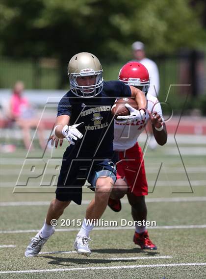 Thumbnail 1 in Brentwood Academy vs Independence (7-on-7 Championship) photogallery.