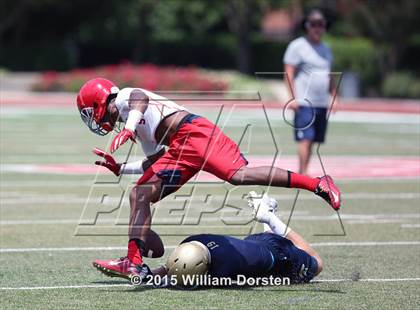 Thumbnail 1 in Brentwood Academy vs Independence (7-on-7 Championship) photogallery.