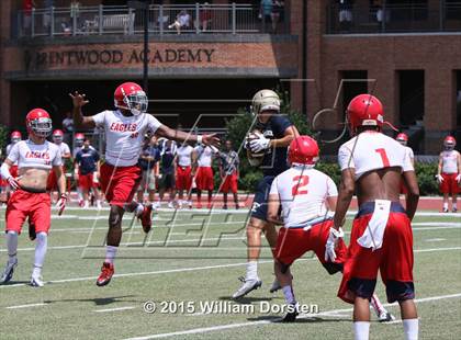 Thumbnail 2 in Brentwood Academy vs Independence (7-on-7 Championship) photogallery.
