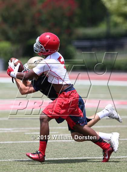 Thumbnail 2 in Brentwood Academy vs Independence (7-on-7 Championship) photogallery.