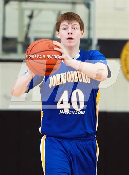 Thumbnail 3 in Johnsonburg vs. Elk County Catholic (District IX Class A Final) photogallery.