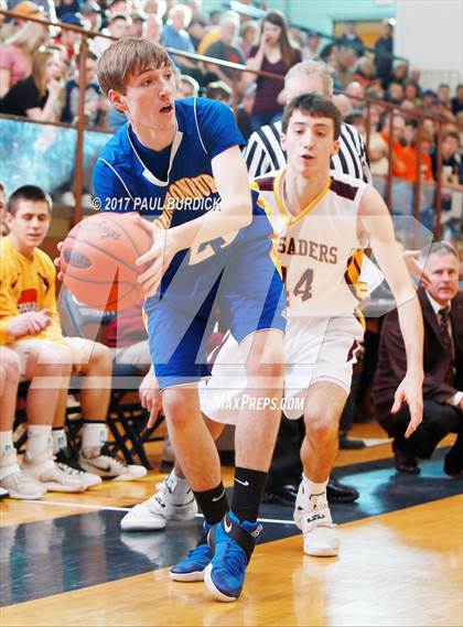 Thumbnail 1 in Johnsonburg vs. Elk County Catholic (District IX Class A Final) photogallery.