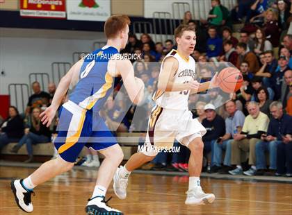 Thumbnail 2 in Johnsonburg vs. Elk County Catholic (District IX Class A Final) photogallery.