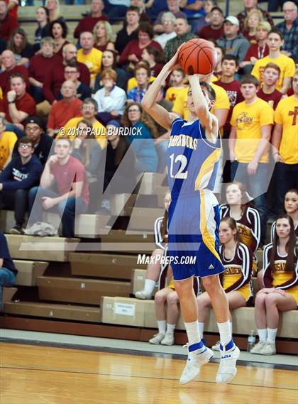 Thumbnail 3 in Johnsonburg vs. Elk County Catholic (District IX Class A Final) photogallery.