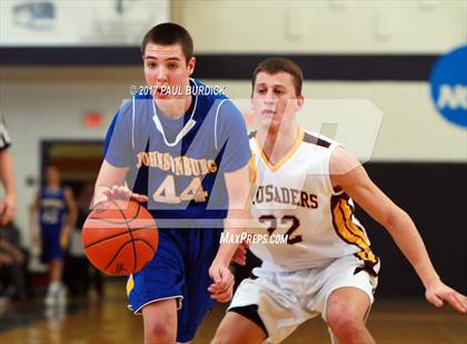 Thumbnail 3 in Johnsonburg vs. Elk County Catholic (District IX Class A Final) photogallery.