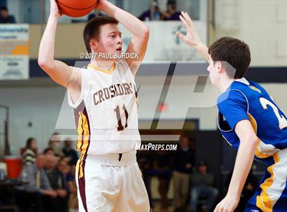 Thumbnail 2 in Johnsonburg vs. Elk County Catholic (District IX Class A Final) photogallery.