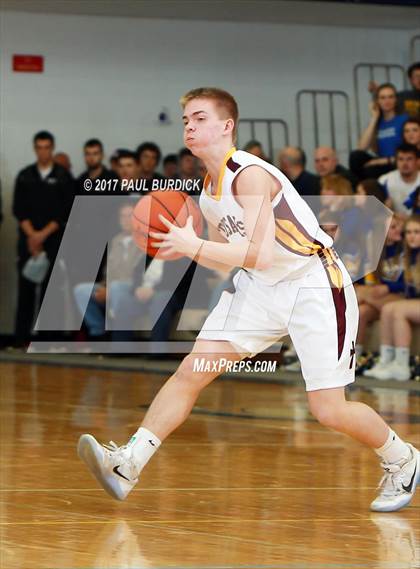 Thumbnail 3 in Johnsonburg vs. Elk County Catholic (District IX Class A Final) photogallery.