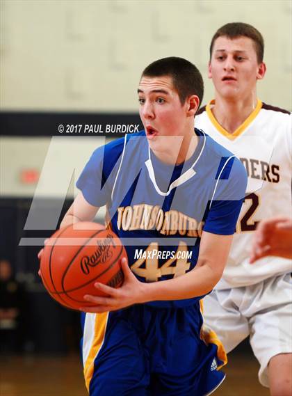 Thumbnail 1 in Johnsonburg vs. Elk County Catholic (District IX Class A Final) photogallery.