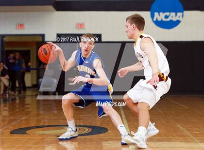 Thumbnail 2 in Johnsonburg vs. Elk County Catholic (District IX Class A Final) photogallery.