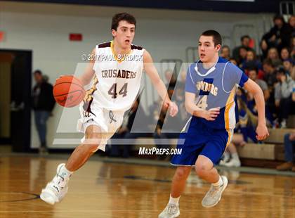 Thumbnail 3 in Johnsonburg vs. Elk County Catholic (District IX Class A Final) photogallery.