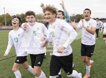 Thumbnail 3 in Athens vs. Pleasant Plains (IHSA 1A Regional Final) photogallery.