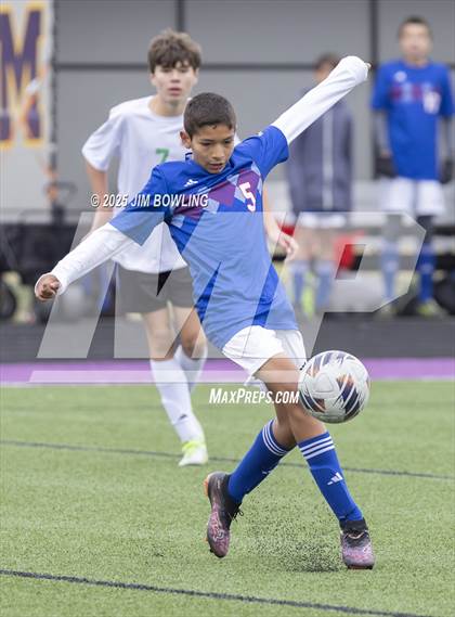 Thumbnail 2 in Athens vs. Pleasant Plains (IHSA 1A Regional Final) photogallery.