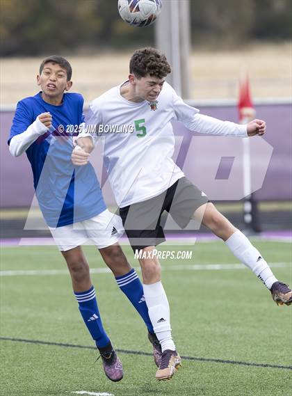 Thumbnail 2 in Athens vs. Pleasant Plains (IHSA 1A Regional Final) photogallery.