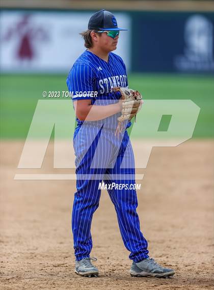 Thumbnail 1 in Hawley vs. Stamford (UIL 2A Baseball Region 1 Regional Quaterfinal) photogallery.