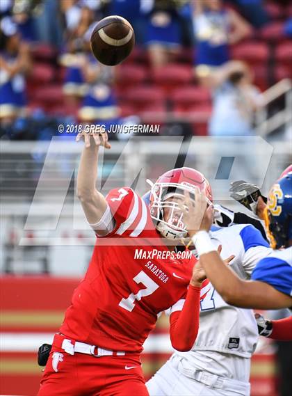 Thumbnail 1 in Saratoga vs. Santa Clara (Levi's Stadium Series) photogallery.