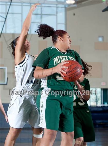 Thumbnail 1 in San Marcos vs Patrick Henry (So Cal Holiday Prep Classic) photogallery.