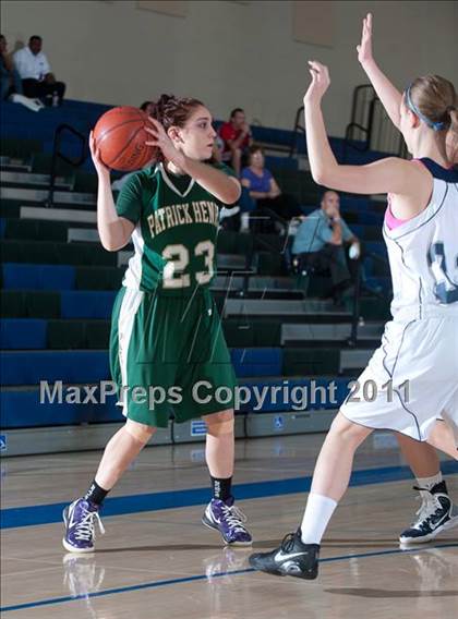Thumbnail 1 in San Marcos vs Patrick Henry (So Cal Holiday Prep Classic) photogallery.