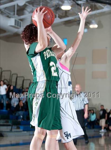 Thumbnail 2 in San Marcos vs Patrick Henry (So Cal Holiday Prep Classic) photogallery.