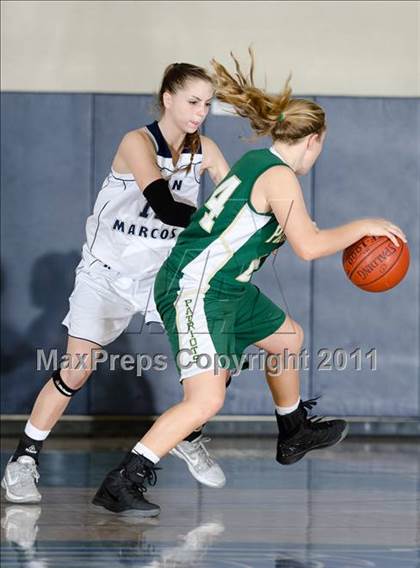 Thumbnail 1 in San Marcos vs Patrick Henry (So Cal Holiday Prep Classic) photogallery.