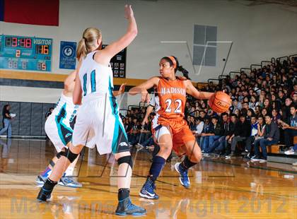 Thumbnail 3 in Pasadena Memorial vs. Madison (McDonald's Texas Invitational) photogallery.