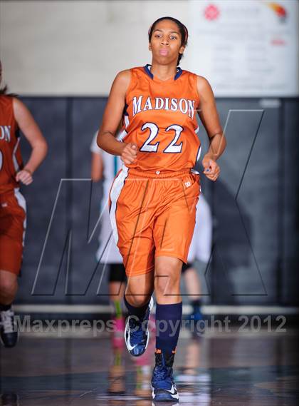 Thumbnail 3 in Pasadena Memorial vs. Madison (McDonald's Texas Invitational) photogallery.