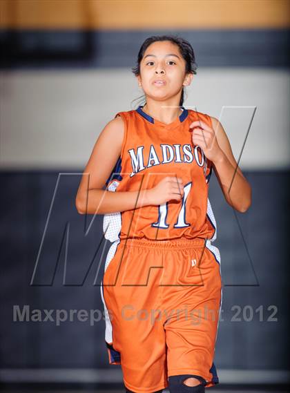 Thumbnail 2 in Pasadena Memorial vs. Madison (McDonald's Texas Invitational) photogallery.