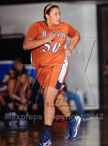 Thumbnail 2 in Pasadena Memorial vs. Madison (McDonald's Texas Invitational) photogallery.