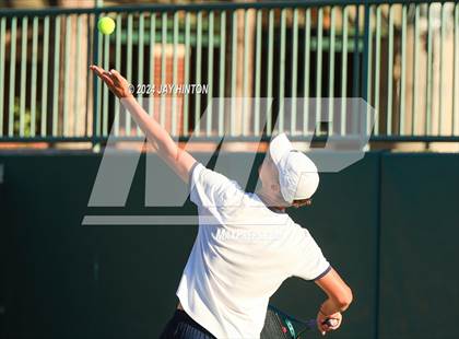Thumbnail 1 in Round Rock Westwood vs Seven Lakes (UIL 6A Tennis Final) photogallery.