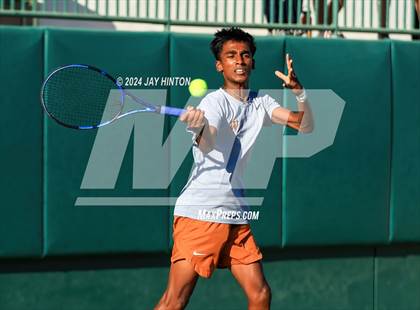 Thumbnail 1 in Round Rock Westwood vs Seven Lakes (UIL 6A Tennis Final) photogallery.