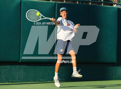 Thumbnail 1 in Round Rock Westwood vs Seven Lakes (UIL 6A Tennis Final) photogallery.