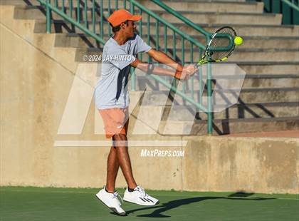 Thumbnail 1 in Round Rock Westwood vs Seven Lakes (UIL 6A Tennis Final) photogallery.