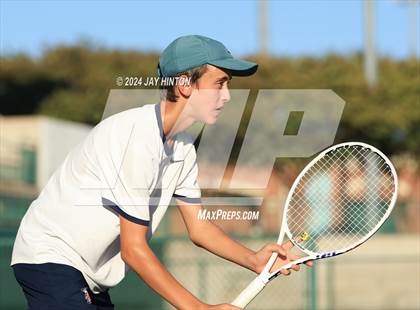 Thumbnail 3 in Round Rock Westwood vs Seven Lakes (UIL 6A Tennis Final) photogallery.