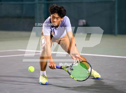 Thumbnail 2 in Round Rock Westwood vs Seven Lakes (UIL 6A Tennis Final) photogallery.