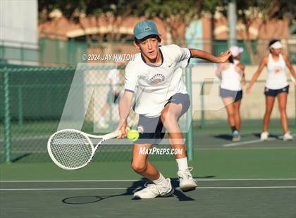 Thumbnail 1 in Round Rock Westwood vs Seven Lakes (UIL 6A Tennis Final) photogallery.