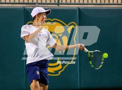 Thumbnail 1 in Round Rock Westwood vs Seven Lakes (UIL 6A Tennis Final) photogallery.