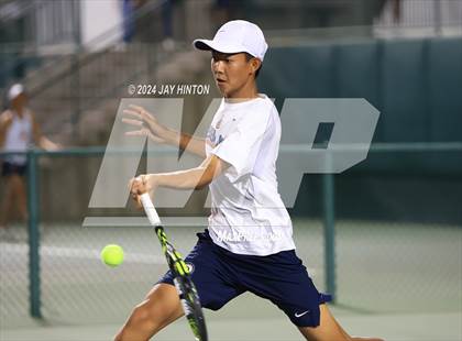 Thumbnail 1 in Round Rock Westwood vs Seven Lakes (UIL 6A Tennis Final) photogallery.