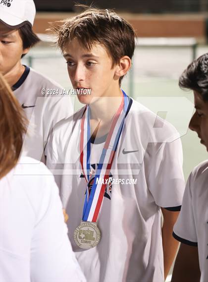 Thumbnail 1 in Round Rock Westwood vs Seven Lakes (UIL 6A Tennis Final) photogallery.